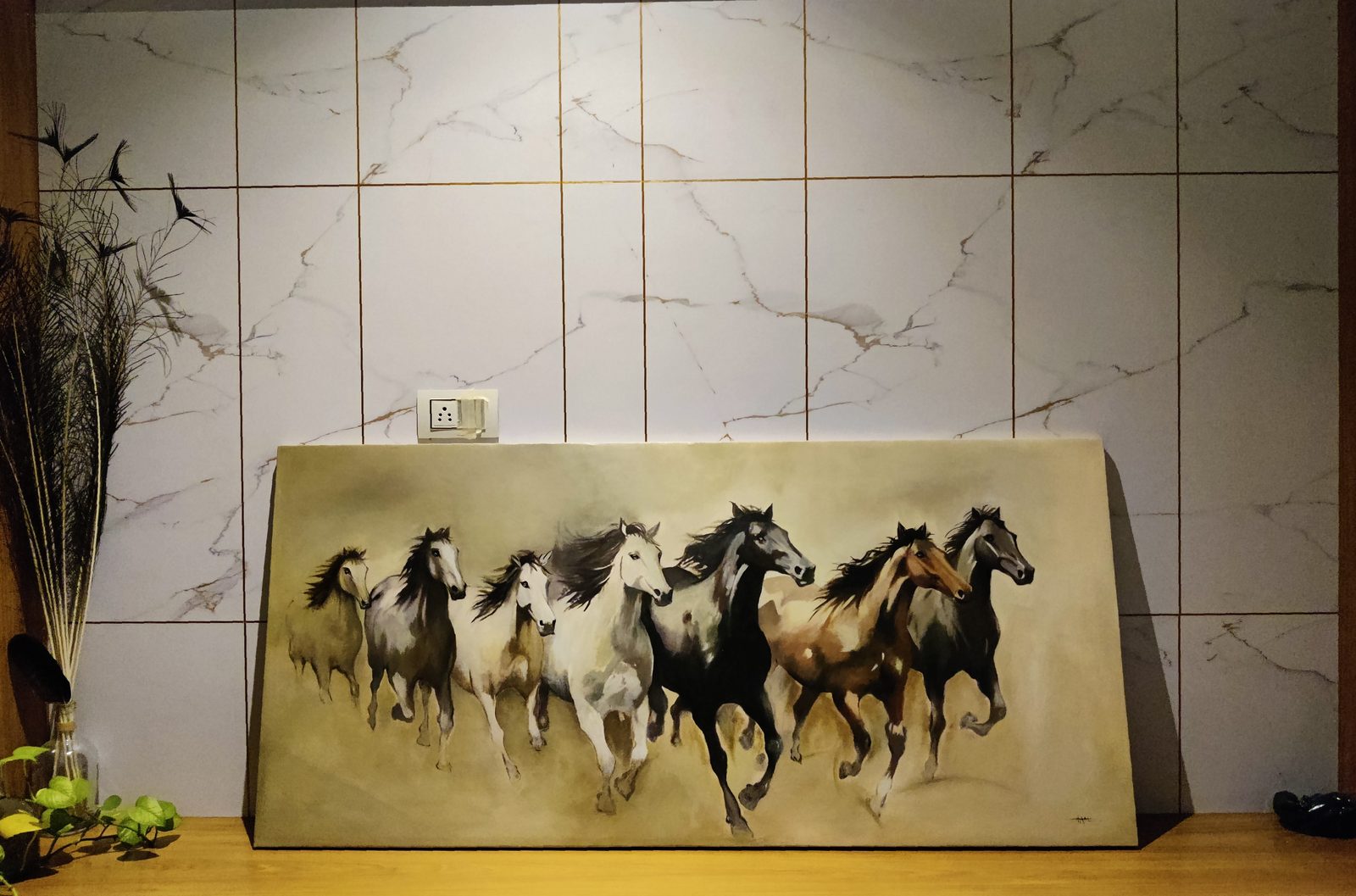 Canvas Painting 11 — original artwork at Paint Blue Sky studio