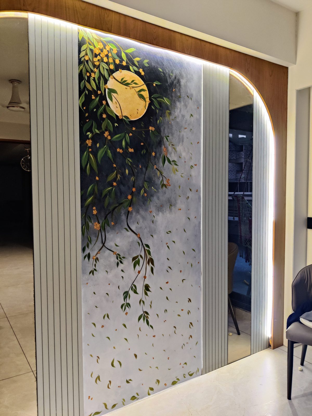 Wall Mural 3 — original artwork at Paint Blue Sky studio